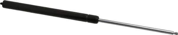 Value Collection - 0.32" Rod Diam, 0.75" Tube Diam, 30 Lb Capacity, Fixed Force Gas Spring - 17" Extended Length, 6" Stroke Length, Threaded End, Black Nitride Piston - Exact Tool & Supply