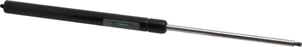 Value Collection - 0.32" Rod Diam, 0.75" Tube Diam, 90 Lb Capacity, Fixed Force Gas Spring - 17" Extended Length, 6" Stroke Length, Threaded End, Black Nitride Piston - Exact Tool & Supply