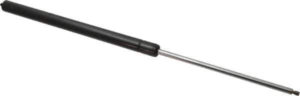 Value Collection - 0.32" Rod Diam, 0.75" Tube Diam, 20 Lb Capacity, Fixed Force Gas Spring - 19.63" Extended Length, 7" Stroke Length, Threaded End, Black Nitride Piston - Exact Tool & Supply