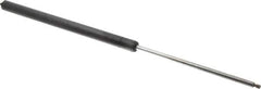 Value Collection - 0.32" Rod Diam, 0.75" Tube Diam, 90 Lb Capacity, Fixed Force Gas Spring - 19.63" Extended Length, 7" Stroke Length, Threaded End, Black Nitride Piston - Exact Tool & Supply