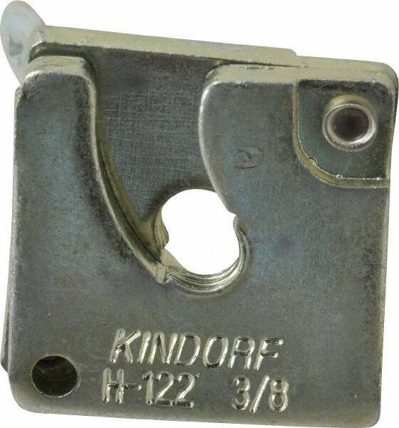 Thomas & Betts - 3/8" Rod, Zinc Dichromate Steel Strut Nut - 590 Lb Capacity, 3/8" Bolt, Used for Attaching Hanger Rod or Other Accessories to Strut - Exact Tool & Supply
