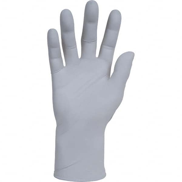 KleenGuard - Size XL, 3-1/2 mil, Industrial Grade, Powder Free Nitrile Disposable Gloves - Exact Tool & Supply