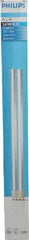 Philips - 36 Watt Fluorescent Commercial/Industrial 4 Pin Lamp - 3,500°K Color Temp, 2,900 Lumens, PLL, 15,000 hr Avg Life - Exact Tool & Supply