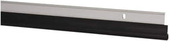 Pemko - 36" Long x 1-1/4" Wide, Head & Jamb Weatherstripping - Clear Anodized Aluminum Finish - Exact Tool & Supply