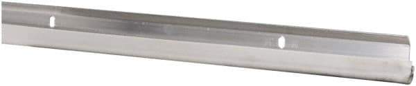 Pemko - 84" Long x 1-1/16" Wide, Head & Jamb Weatherstripping - Mill Finish Aluminum Finish - Exact Tool & Supply