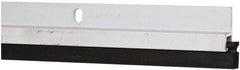 Pemko - 36" Long x 1-1/16" Wide, Heavy-Duty Head & Jamb Weatherstripping - Clear Anodized Aluminum Finish - Exact Tool & Supply