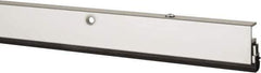 Pemko - 36" Long x 1-3/4" Wide, Adjustable Head & Jamb Weatherstripping - Clear Anodized Aluminum Finish - Exact Tool & Supply