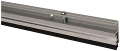Pemko - 48" Long x 1-3/4" Wide, Adjustable Head & Jamb Weatherstripping - Clear Anodized Aluminum Finish - Exact Tool & Supply