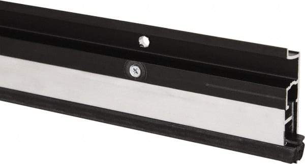 Pemko - Automatic Door Bottom Sweep - Sponge Neoprene, 1-15/16" High, Dark Bronze Anodized Aluminum Coated - Exact Tool & Supply