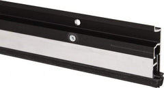 Pemko - Automatic Door Bottom Sweep - Sponge Neoprene, 1-15/16" High, Dark Bronze Anodized Aluminum Coated - Exact Tool & Supply