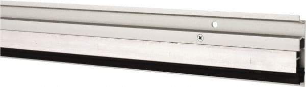 Pemko - Automatic Door Bottom Sweep - Sponge Neoprene, 1-15/16" High, Clear Anodized Aluminum Coated - Exact Tool & Supply
