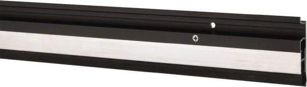 Pemko - Automatic Door Bottom Sweep - Sponge Neoprene, 1-15/16" High, Dark Bronze Anodized Aluminum Coated - Exact Tool & Supply