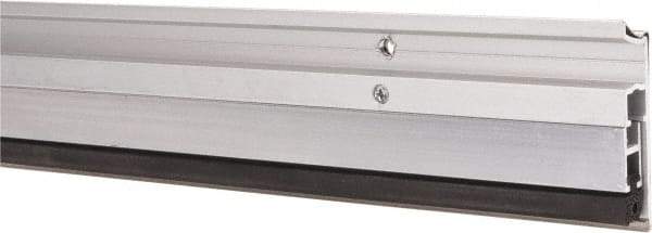 Pemko - Automatic Door Bottom Sweep - Sponge Neoprene, 1-15/16" High, Stainless Steel Coated - Exact Tool & Supply