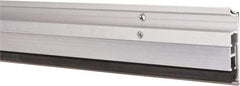 Pemko - Automatic Door Bottom Sweep - Sponge Neoprene, 1-15/16" High, Stainless Steel Coated - Exact Tool & Supply