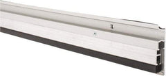 Pemko - Automatic Door Bottom Sweep - Sponge Neoprene, 1-15/16" High, Stainless Steel Coated - Exact Tool & Supply