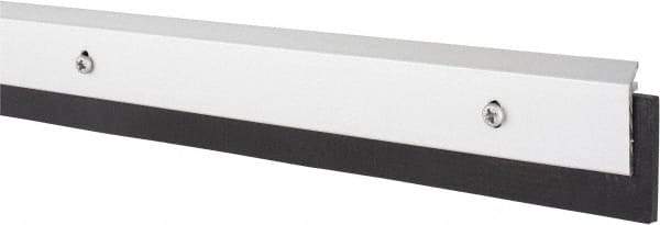 Pemko - Door Bottom Sweep - Neoprene, 1-11/16" High, Clear Anodized Aluminum Coated - Exact Tool & Supply