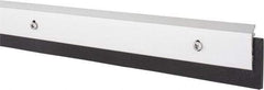 Pemko - Door Bottom Sweep - Neoprene, 1-11/16" High, Clear Anodized Aluminum Coated - Exact Tool & Supply