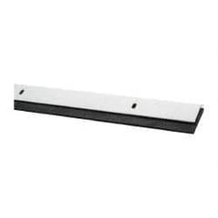 Pemko - Door Bottom Sweep - Neoprene, 1-11/16" High, Clear Anodized Aluminum Coated - Exact Tool & Supply