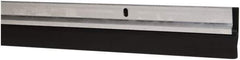 Pemko - Door Bottom Sweep with Triple Seal - Vinyl, 1-3/4" High, Mill Finish Aluminum Coated - Exact Tool & Supply