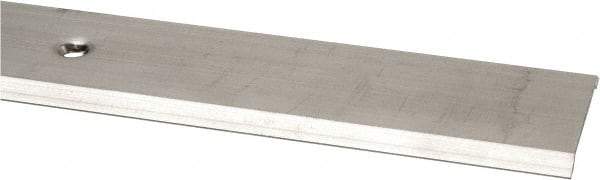 Pemko - 48" Long x 2-1/4" Wide x 3/16" High, Saddle Threshold - Mill Finish Aluminum - Exact Tool & Supply