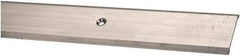 Pemko - 72" Long x 2-1/4" Wide x 3/16" High, Saddle Threshold - Mill Finish Aluminum - Exact Tool & Supply