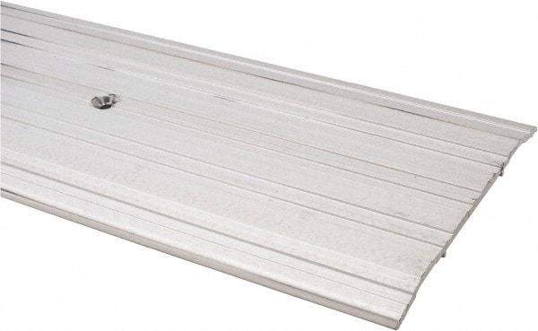 Pemko - 36" Long x 5" Wide x 1/4" High, Saddle Threshold - Mill Finish Aluminum - Exact Tool & Supply
