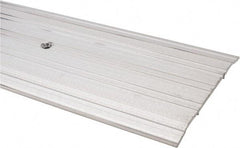 Pemko - 36" Long x 5" Wide x 1/4" High, Saddle Threshold - Mill Finish Aluminum - Exact Tool & Supply