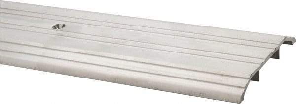 Pemko - 48" Long x 4" Wide x 1/2" High, Saddle Threshold - Mill Finish Aluminum - Exact Tool & Supply