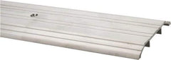 Pemko - 48" Long x 4" Wide x 1/2" High, Saddle Threshold - Mill Finish Aluminum - Exact Tool & Supply