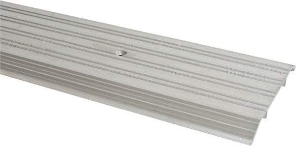 Pemko - 36" Long x 6" Wide x 1/2" High, Saddle Threshold - Mill Finish Aluminum - Exact Tool & Supply