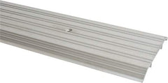 Pemko - 36" Long x 6" Wide x 1/2" High, Saddle Threshold - Mill Finish Aluminum - Exact Tool & Supply
