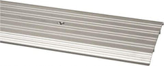 Pemko - 72" Long x 6" Wide x 1/2" High, Saddle Threshold - Mill Finish Aluminum - Exact Tool & Supply