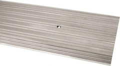 Pemko - 72" Long x 7" Wide x 1/2" High, Saddle Threshold - Mill Finish Aluminum - Exact Tool & Supply