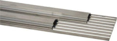 Pemko - 48" Long x 6-3/4" Wide x 1/2" High, Saddle Threshold - Mill Finish Aluminum - Exact Tool & Supply