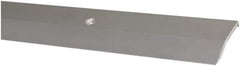 Pemko - 36" Long x 2-1/2" Wide x 3/8" High, Carpet Threshold - Clear Anodized Aluminum Finish - Exact Tool & Supply