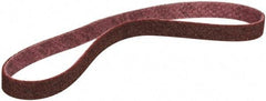 Standard Abrasives - 1/2" Wide x 18" OAL, 40 Norax Grit, Aluminum Oxide Abrasive Belt - Aluminum Oxide, Coarse, Nonwoven - Exact Tool & Supply