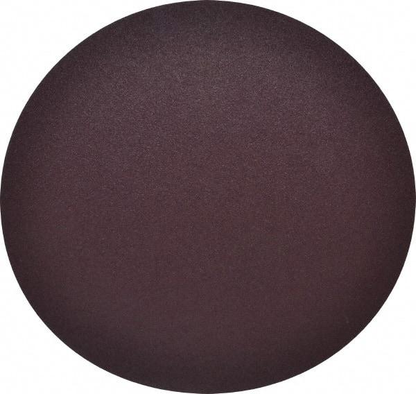 Standard Abrasives - 12" Diam, 24 Grit Aluminum Oxide Adhesive PSA Disc - Very Coarse Grade, Purple, Cloth Backing, Flexible, Use with Random Orbital Sanders - Exact Tool & Supply