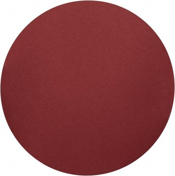 Made in USA - 15" Diam, 180 Grit Aluminum Oxide Adhesive PSA Disc - Very Fine Grade, Cloth Backing, For Low Speed Dual-Action Sanders, Random Orbital Sanders - Exact Tool & Supply