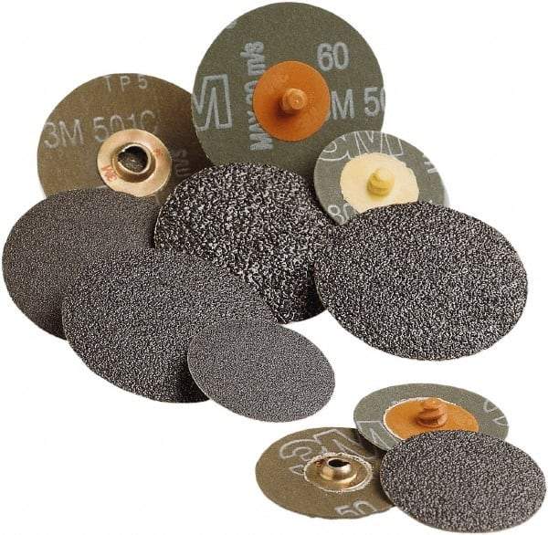 Standard Abrasives - 7" Diam 5/8-11 Threaded Hole 36 Grit Fiber Disc - Very Coarse Grade, Zirconia Alumina, 8,600 Max RPM, Series Z - Exact Tool & Supply