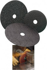 Standard Abrasives - 5" Diam 7/8" Hole 60 Grit Fiber Disc - Medium Grade, Zirconia Alumina, 18,000 Max RPM - Exact Tool & Supply
