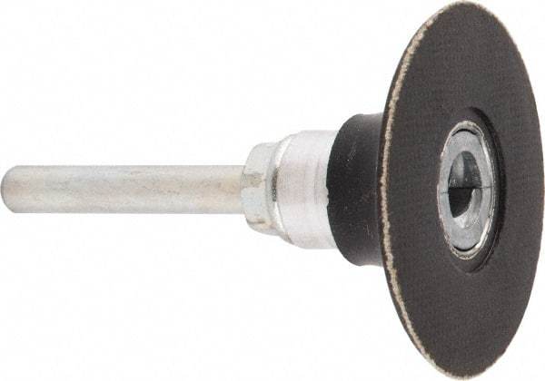 Standard Abrasives - 2" Diam Quick-Change Type R Disc Backing Pad - 1/4" Shank Diam, Soft Density, 20,000 RPM, Lockit Compatible - Exact Tool & Supply