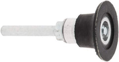 Standard Abrasives - 1-1/2" Diam Quick-Change Type S Disc Backing Pad - 1/4" Shank Diam, Soft Density, 20,000 RPM, SocAtt Compatible - Exact Tool & Supply