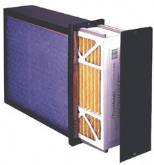 Made in USA - 22" Noml Height x 25" Noml Width x 7" Noml Depth, Air Filter - Cotton/Polyester - Exact Tool & Supply