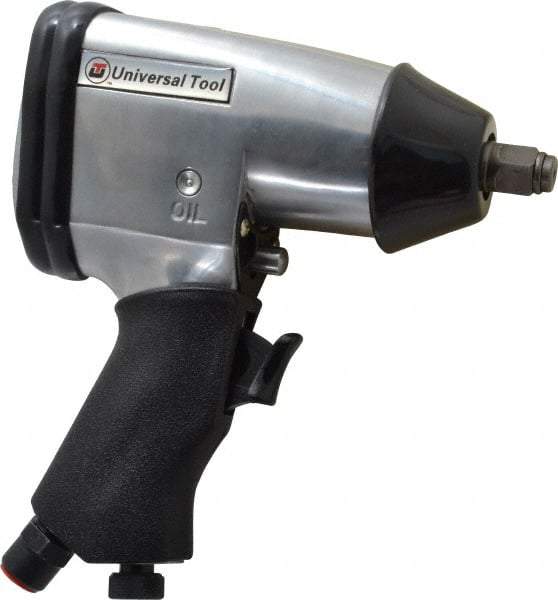 Universal Tool - 1/2" Drive, 7,000 RPM, 250 Ft/Lb Torque Impact Wrench - Pistol Grip Handle, 6.3 CFM, 90 psi, 1/4" NPT Inlet - Exact Tool & Supply