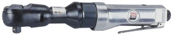 Universal Tool - 3/8" Drive, 160 RPM, 10 to 50 Ft/Lb Torque Ratchet Wrench - Inline Handle, 4 CFM, 90 psi, 1/4" NPT Inlet - Exact Tool & Supply