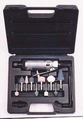 Universal Tool - 18 CFM, Straight Die Grinder Kit - 6.2 bar Air Pressure, 90 psi Air Pressure - Exact Tool & Supply