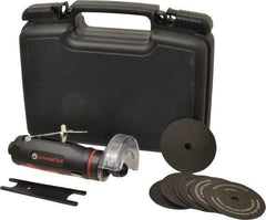 Universal Tool - 2-7/8" Wheel Diam, 22,000 RPM, Pneumatic Cutoff & Cutoff-Grinder Tool - Straight Handle - Exact Tool & Supply