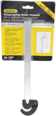 General - Basin Wrenches Style: Telescoping Minimum Pipe Capacity: 3/8 (Inch) - Exact Tool & Supply