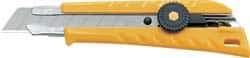 Olfa - Snap Utility Knife - Yellow Plastic Handle - Exact Tool & Supply