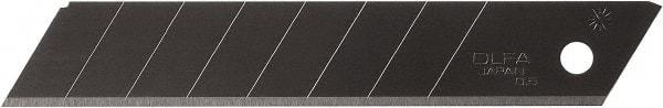Olfa - 10 Piece Steel Snap Blade - 110mm OAL - Exact Tool & Supply